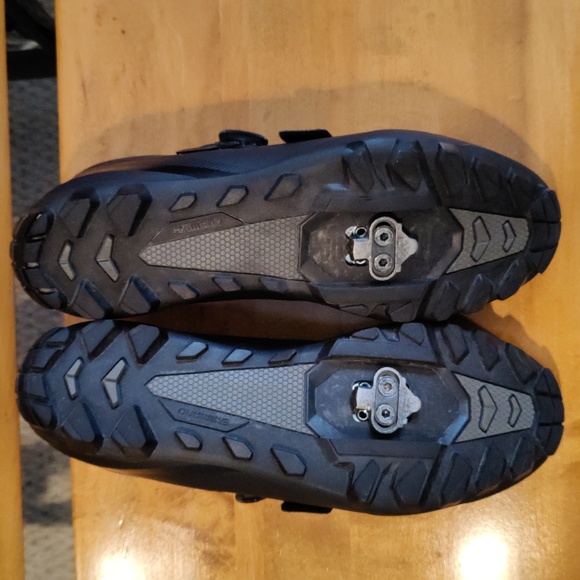 Shimano mens cycling shoes ME-400 size 44eu all black - Picture 9 of 14